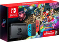 Nintendo Switch with Blue &amp; Red Joy-Con, Mario Kart 8 Deluxe &amp; 3 Month Membership