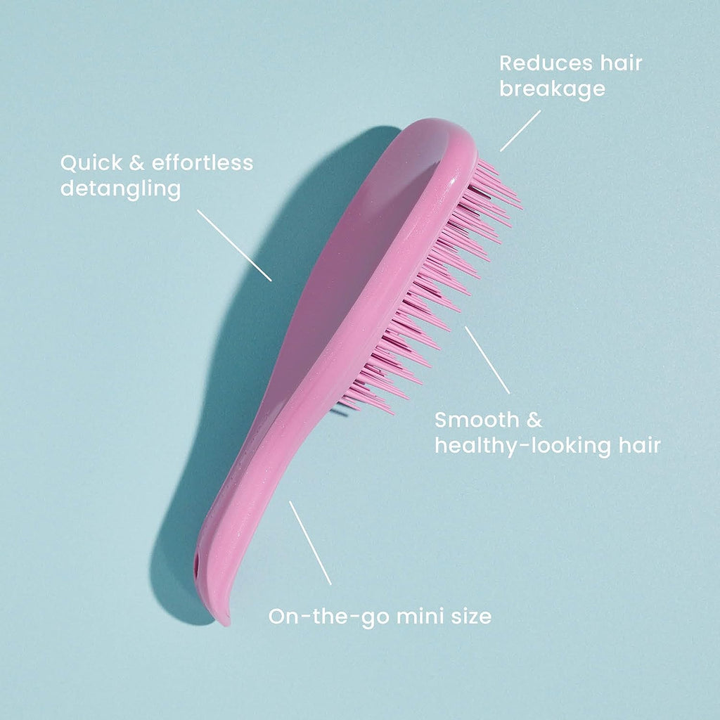 Tangle Teezer | The Mini Wet Detangler Hairbrush for Wet &amp; Dry Hair | Perfect for Kids &amp; Traveling | Eliminates Knots &amp; Reduces Breakage | Sea Green