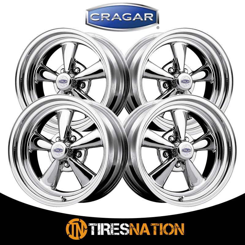 Cragar 08/61 S/S 15x8 5x139.7 -13et  2-PC Composite Mag Lug Drill Wheel