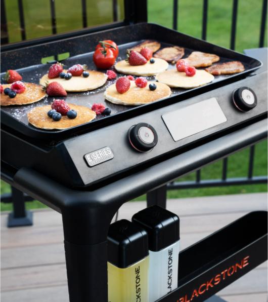 Electric Griddle Grill  Flat Top Hibachi Barbecue BBQ Outdoor Indoor Stand Cart