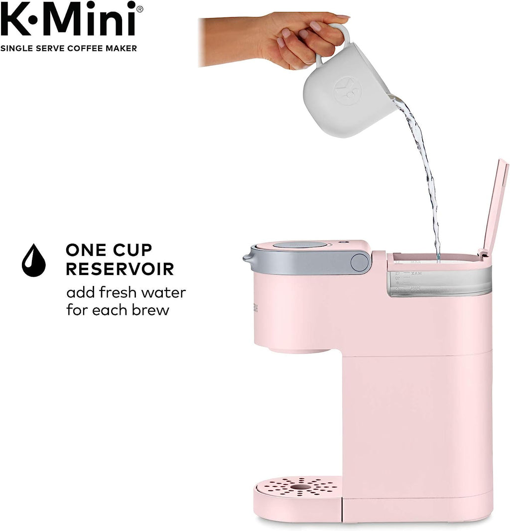 Keurig K-Mini Single Serve K-Cup Pod Coffee Maker, Dusty Rose