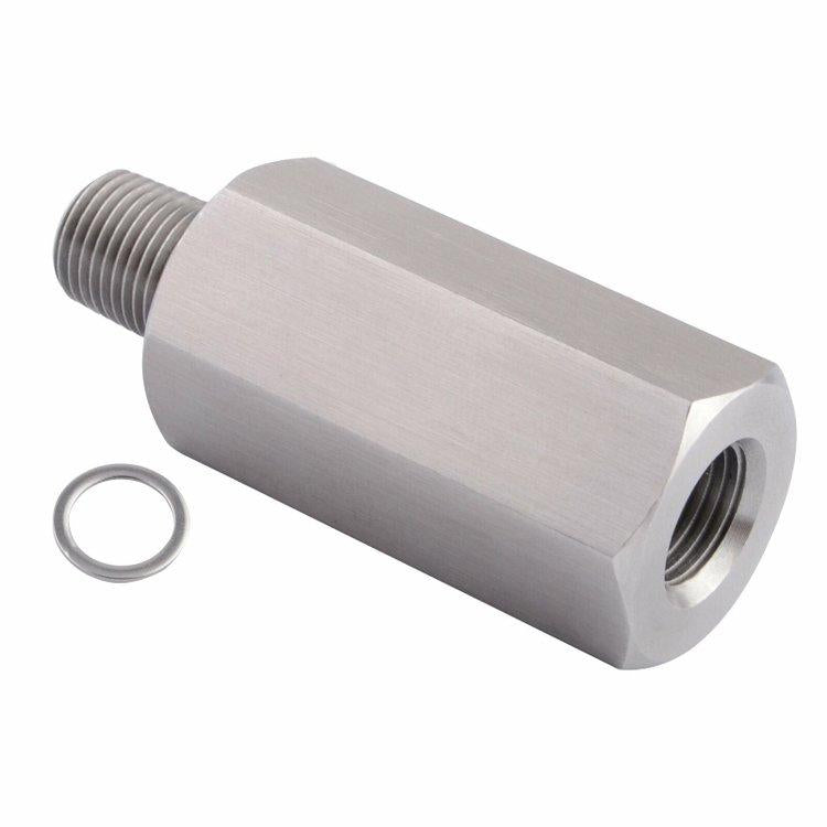 Oil Pressure Sensor Tee 1/8''NPT to Adapter Fitting Turbo Supply Feed Line Gauge