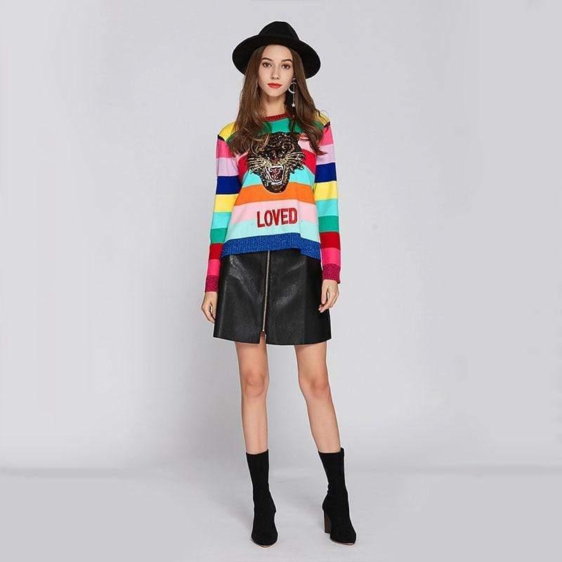 loved knitted pullover