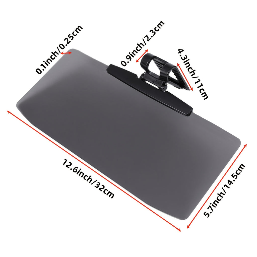 Sun Visor For Car, Universal Anti-Glare Polarized Car Visor Extension Sun Blocker, Protects From Stray Light,Snow Blindness And UV Rays