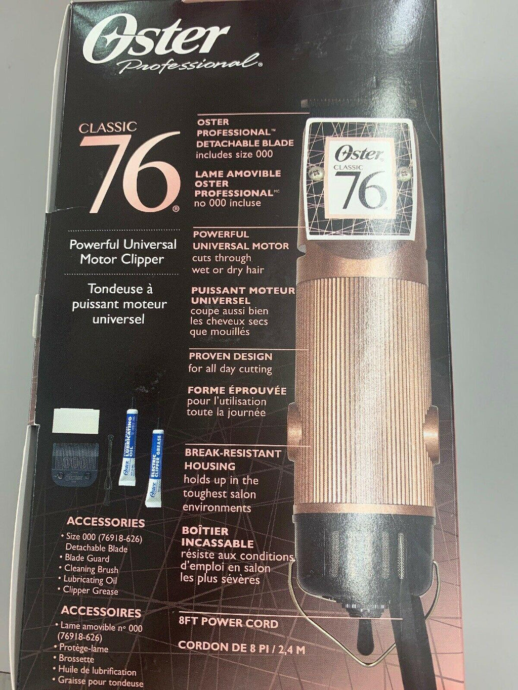 Oster Classic 76 Rose Gold Limited Edition Includes Size 000 Blade Brand New