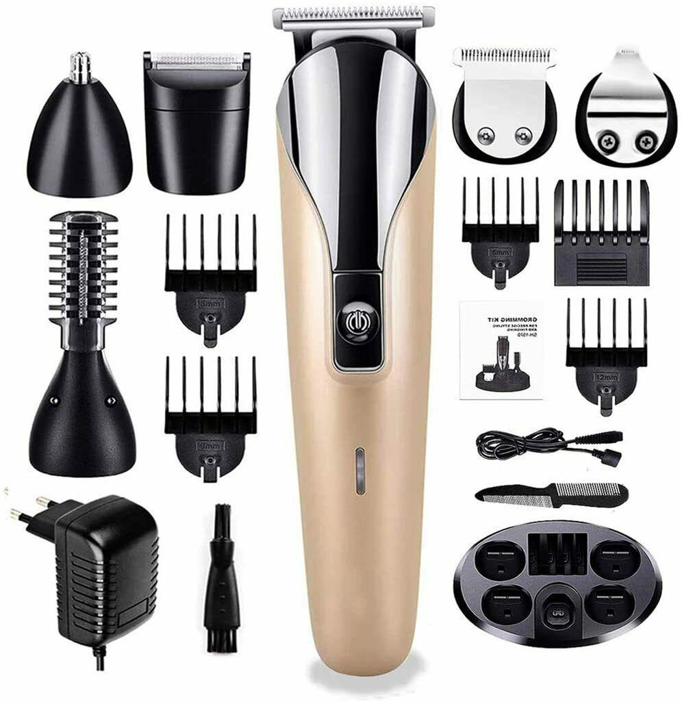 Machine Cut The Hair With Battery Trimmer Hair Professional Trimmer