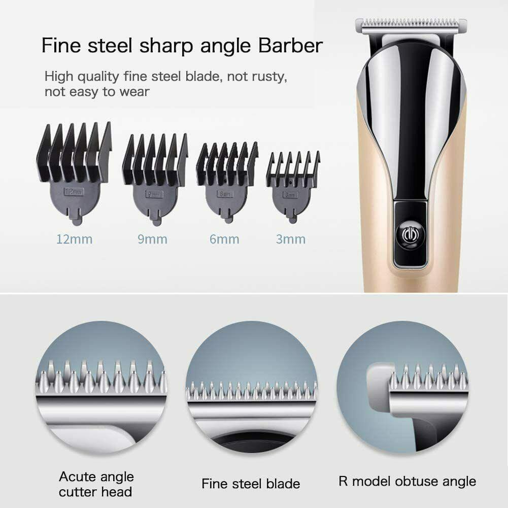 Machine Cut The Hair With Battery Trimmer Hair Professional Trimmer