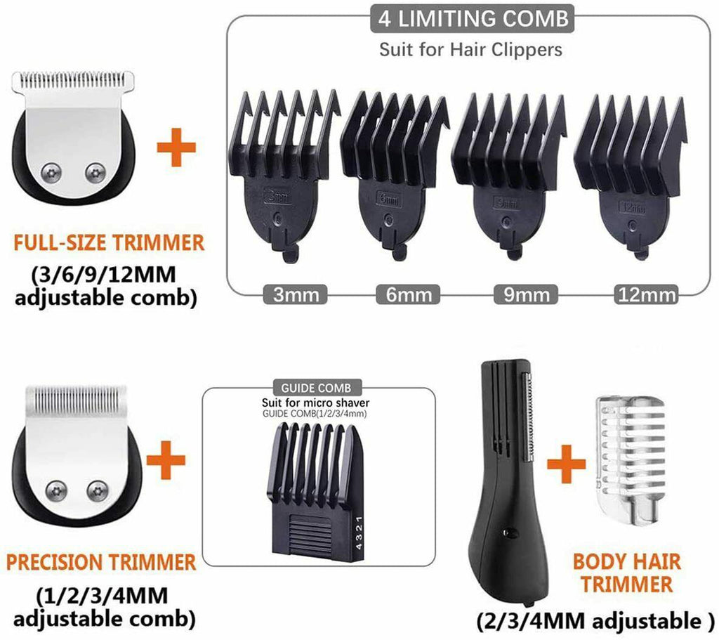 Machine Cut The Hair With Battery Trimmer Hair Professional Trimmer