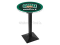 L217C36UnivOH 36 In. Chrome Ohio University Pub Table