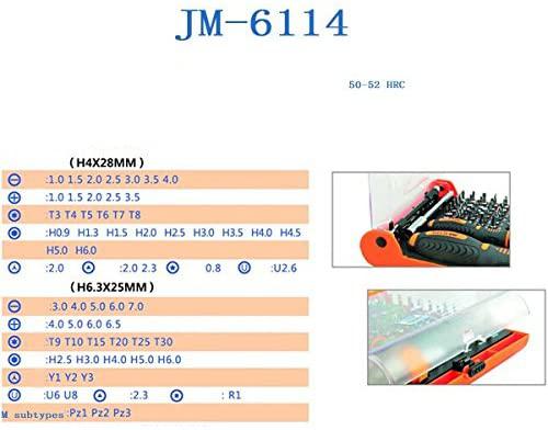 ZHENWOCAI JM-6114 70 in 1 Ratchet Screwdriver Hand Tools Phone Electrical Maintenance New