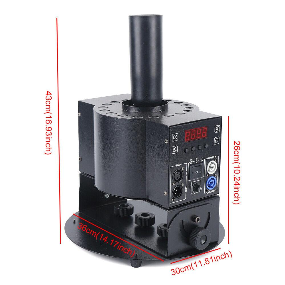 TFCFL 250W Single Pipe Angle Adjustable Fogger Machine DMX512 for Party StaShows