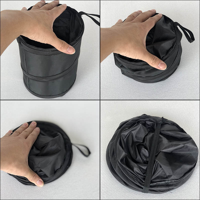 Keep Your Car Clean &amp; Organized with this Collapsible Car Trash Can!