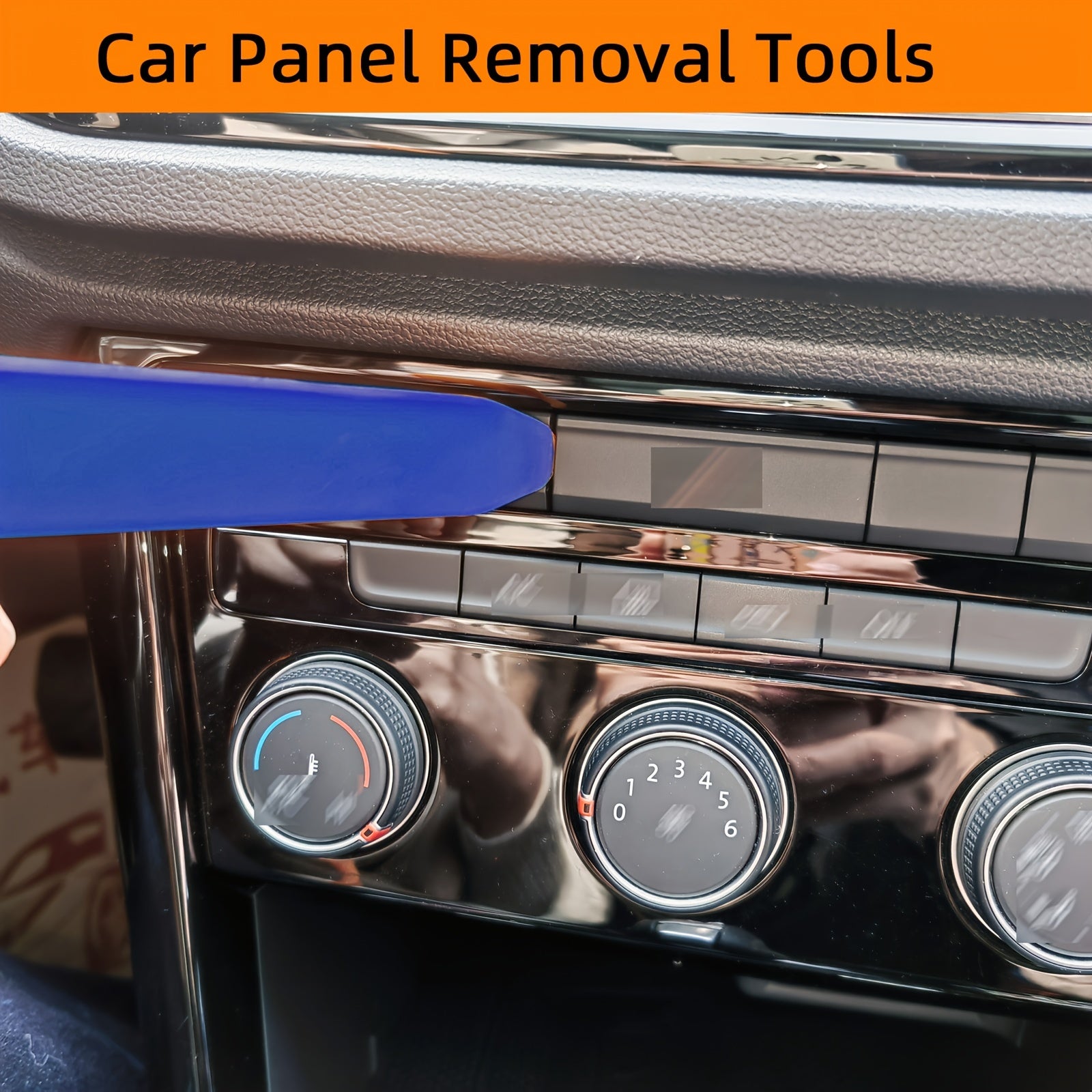 Universal Car Interior Removal Tool Kit,  Pry Tool Kit For Removing Door Cleats And Audio Dashboard