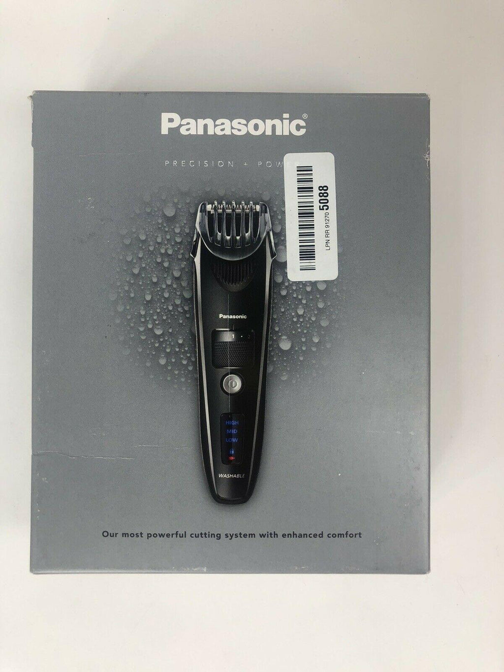 Panasonic Beard Trimmer for Men Cordless Precision Power, Hair Clipper