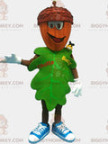 BIGGYMONKEYHainaut Boot Mascot Costume. Acorn BIGGYMONKEYMascot Costume with Leaf