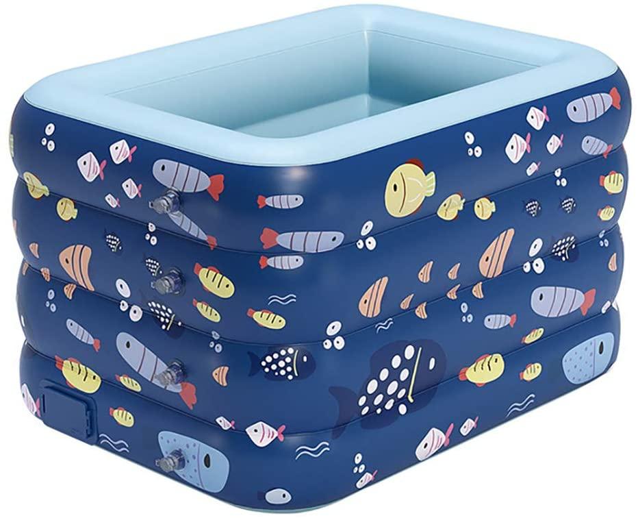 LTING Paddling Pool for Kids,Wireless Automatic Inflatable Swimming Pool Outdoor PVC Pool Baby Children Home Swimming Pool
