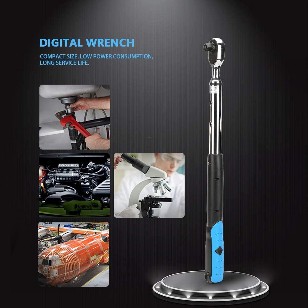 HAND TOOLS Spanners Wrenches Torque Wrench 135N.m 1/2'' Digital High Accuracy Torsion Bidirectional Ratchet Head Electronic Wrench Hand Tools wrenches set