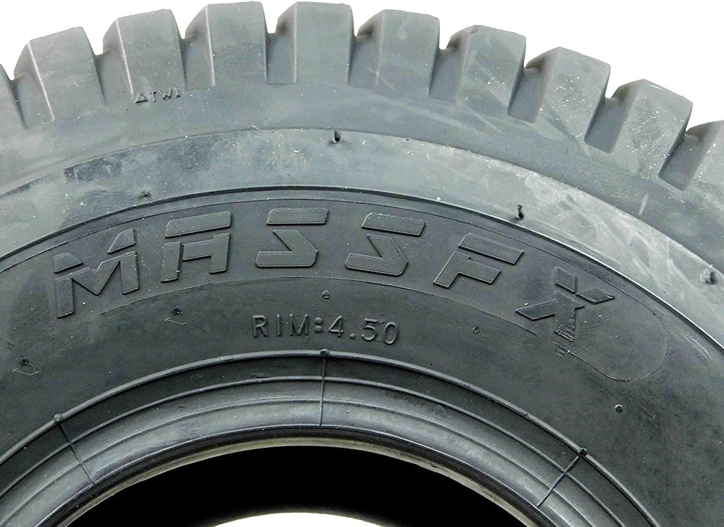 4 New MASSFX Lawn Mower Tires 15x6-6 20x8-8 4 PLY Four Pack Lawn & Garden