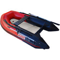 ALEKO Inflatable Air Floor Fishing Boat - 8.4 Foot - Red and Black