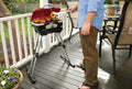 Portable Camping Grill with Removable Stand Compact Car Trunk Tailgating BBQ BTU