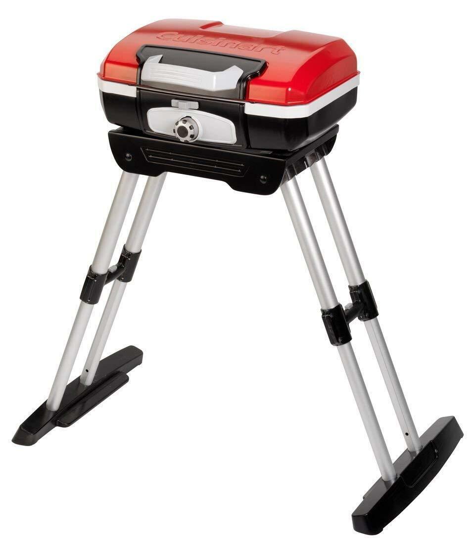 Portable Camping Grill with Removable Stand Compact Car Trunk Tailgating BBQ BTU