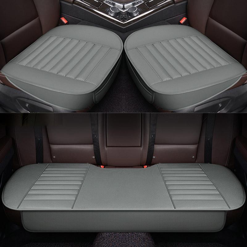 Car Seat Cushions Interior Seat Pad Mat Breathable PU Leather