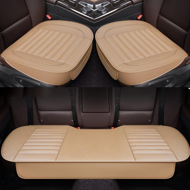 Car Seat Cushions Interior Seat Pad Mat Breathable PU Leather