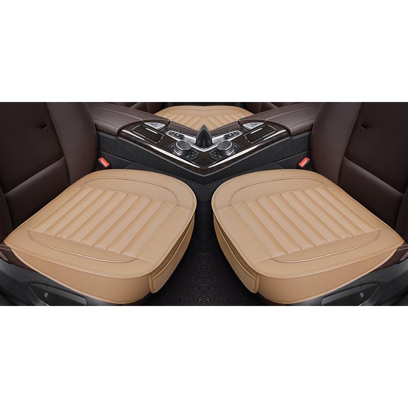Car Seat Cushions Interior Seat Pad Mat Breathable PU Leather