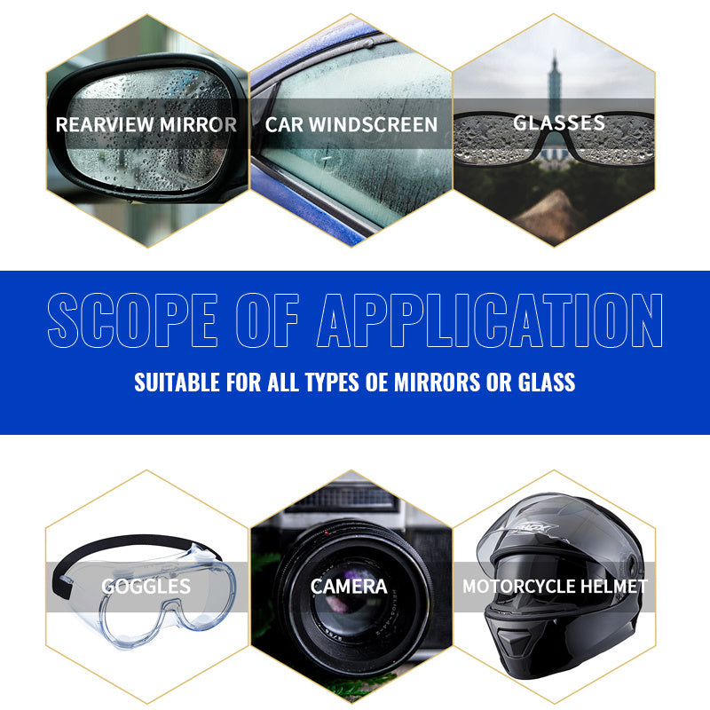 Crystal Clear Vision: Car Anti-fog Wipes For Windshield Defogging And Glass Cleaning