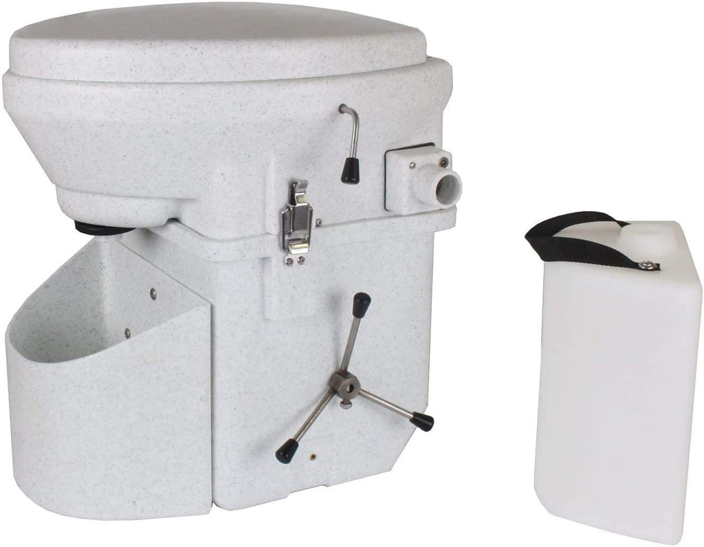 Nature's Head Self Contained Composting Toilet with Close Quarters Spider Handle