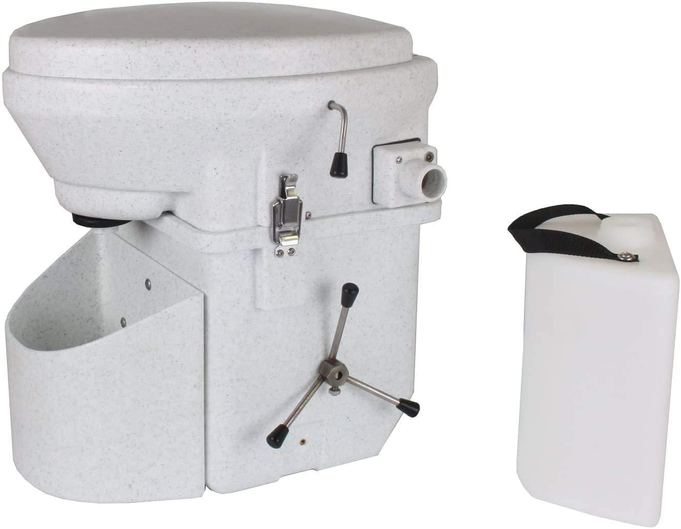 Nature's Head Self Contained Composting Toilet with Close Quarters Spider Handle
