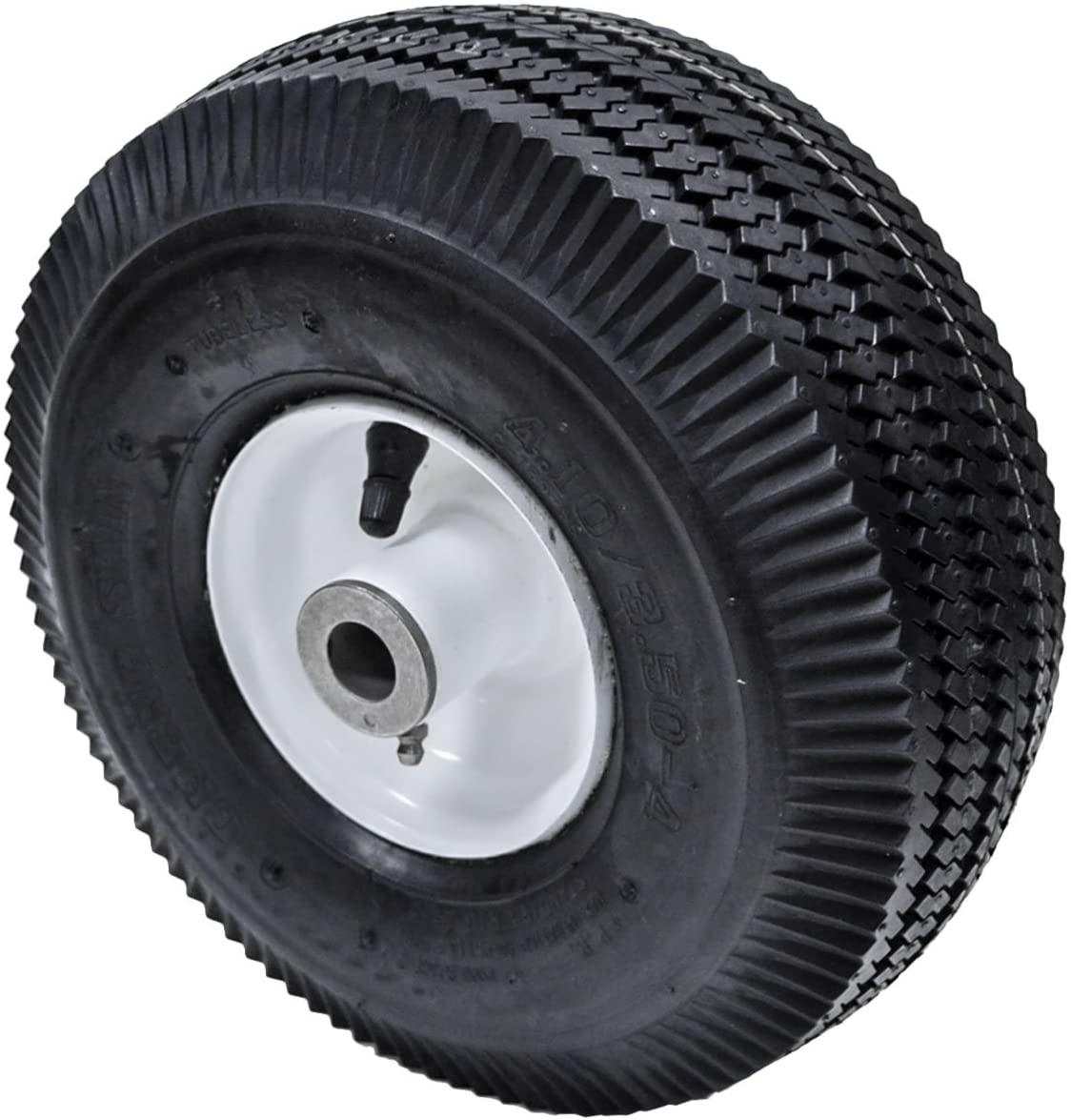 2PK Flat Free Front Wheel Tire for Toro Time Cutter Z 4.10/3.50-4 105-3471