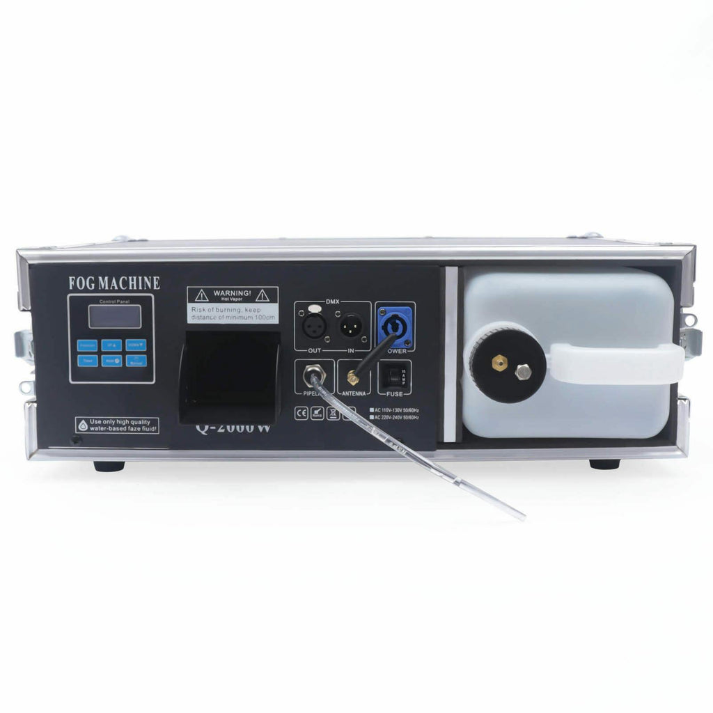 Fichiouy StaFog Machine Smoke Machine DJ DMX Morning Haze Machine with 3.5L Liquid Tank for KTV