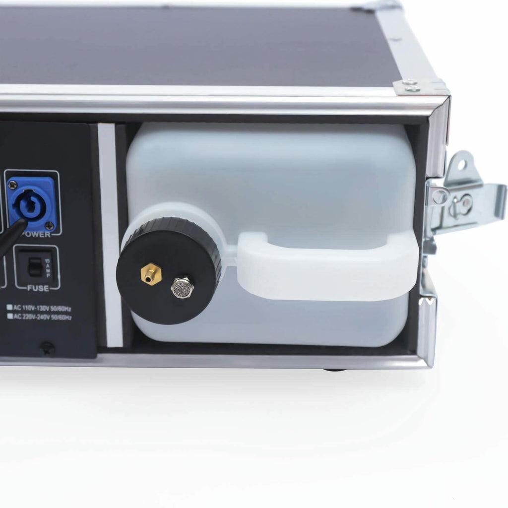 CNCEST StaFog Machine DMX StaMist Haze Machine 3.5L w/ Flight Case PackaDJ KTV Party Hazer 3.5L 1.5KW
