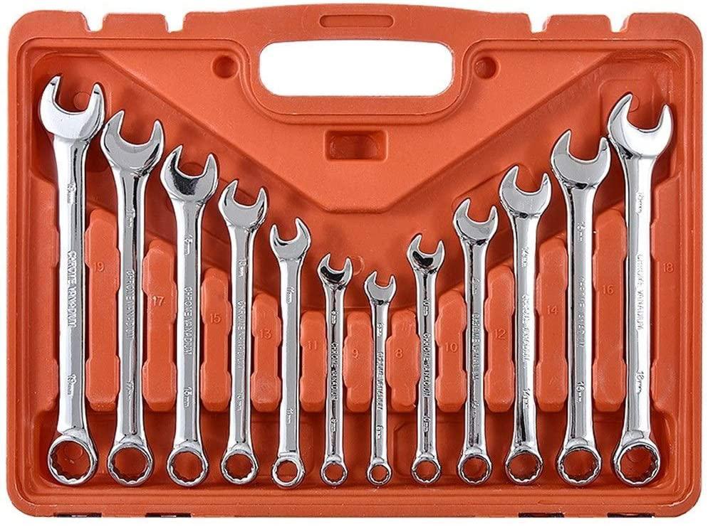 Peixiang Sturdy 61 pcs/Set Socket Wrench Set Spanner Car Machine Repair Service Tools Kit with Heavy Duty Ratchet Hardware Tool Kits Safety