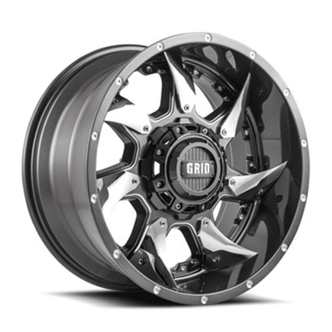 629237D158 20 x 9 in. Gloss Graphite Milled &amp;  Gd06-20090237D1508