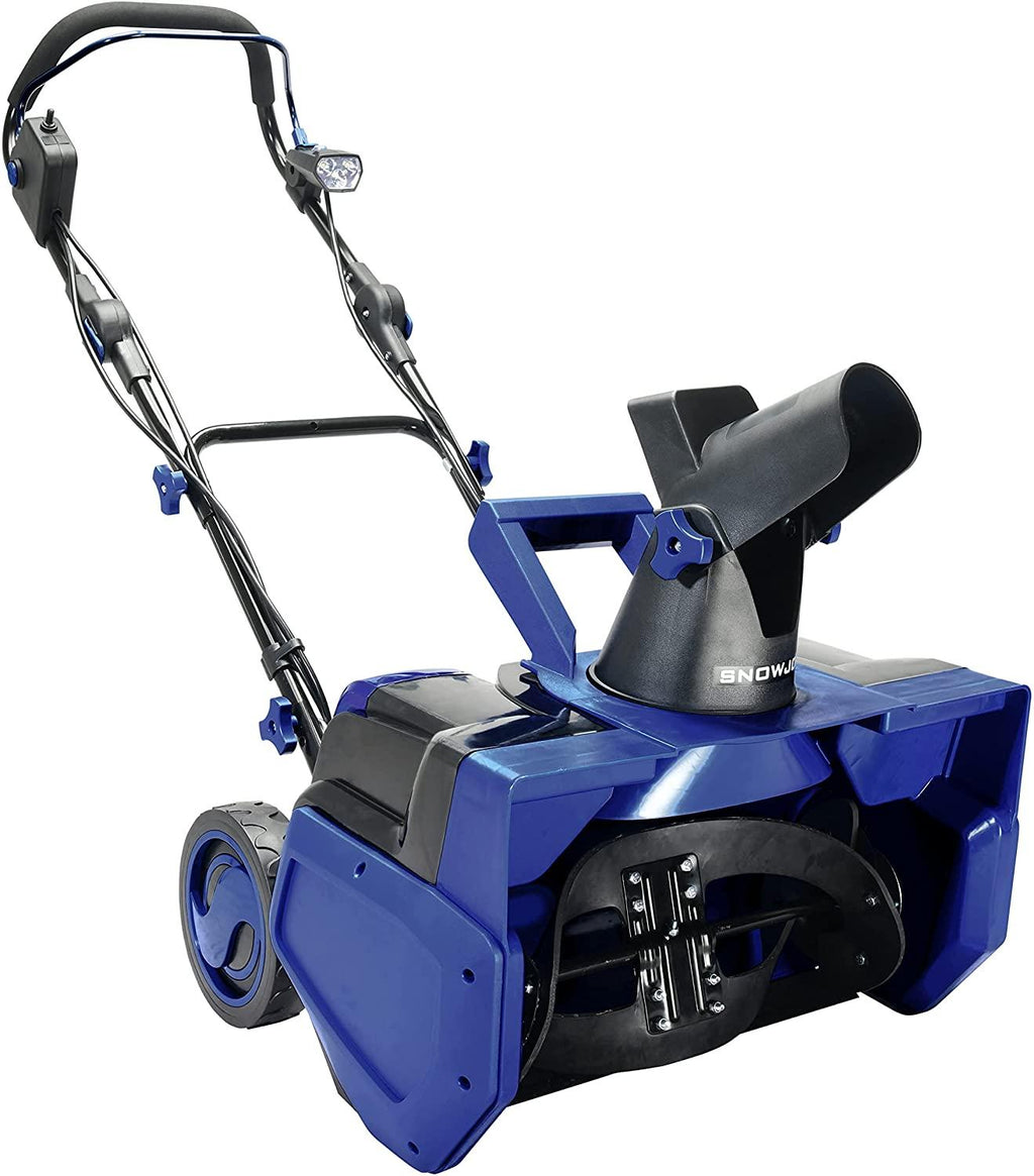 Snow Joe 24V-X2-SB21 48-Volt iON+ Cordless Snow Blower Kit, W/ 2 x 4.0-Ah Batteries and Dual Port Charger, 21 in