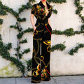 Printed Art Women's Jumpsuit