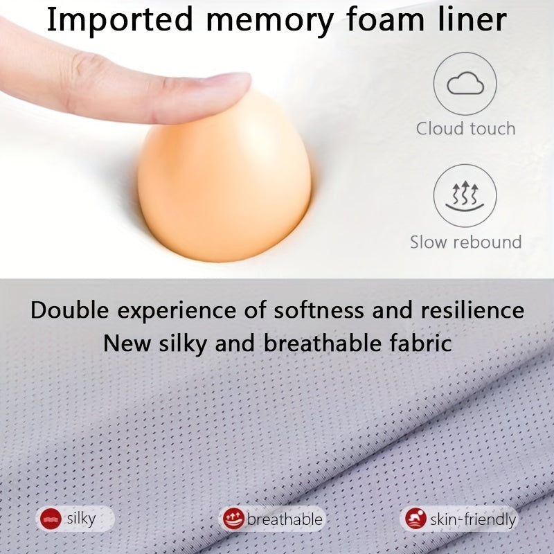Car Headrest Lumbar Pillow High Rebound  Memory Foam Car Neck Pillow Waist Support High End Car Seat Pillow