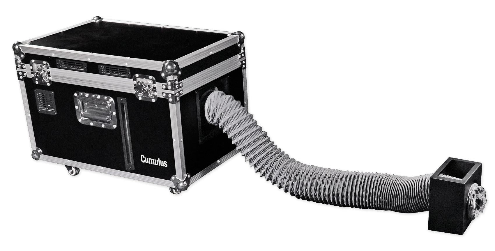Chauvet DJ CUMULUS Fog Machine Pro DMX Fogger w/ Road Case + (10) Gallons Fluid