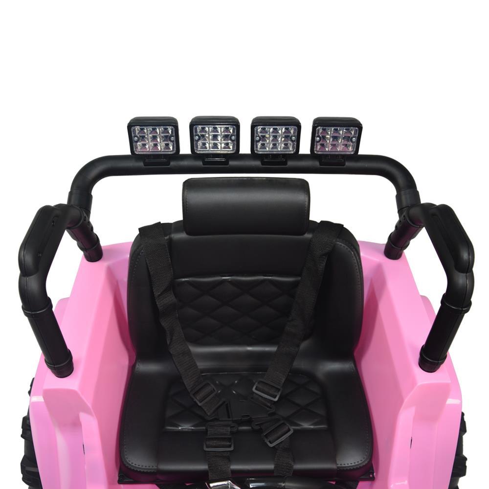Ktaxon Safe Remote Control 12V Battery Operated Kids Ride On Car Pink