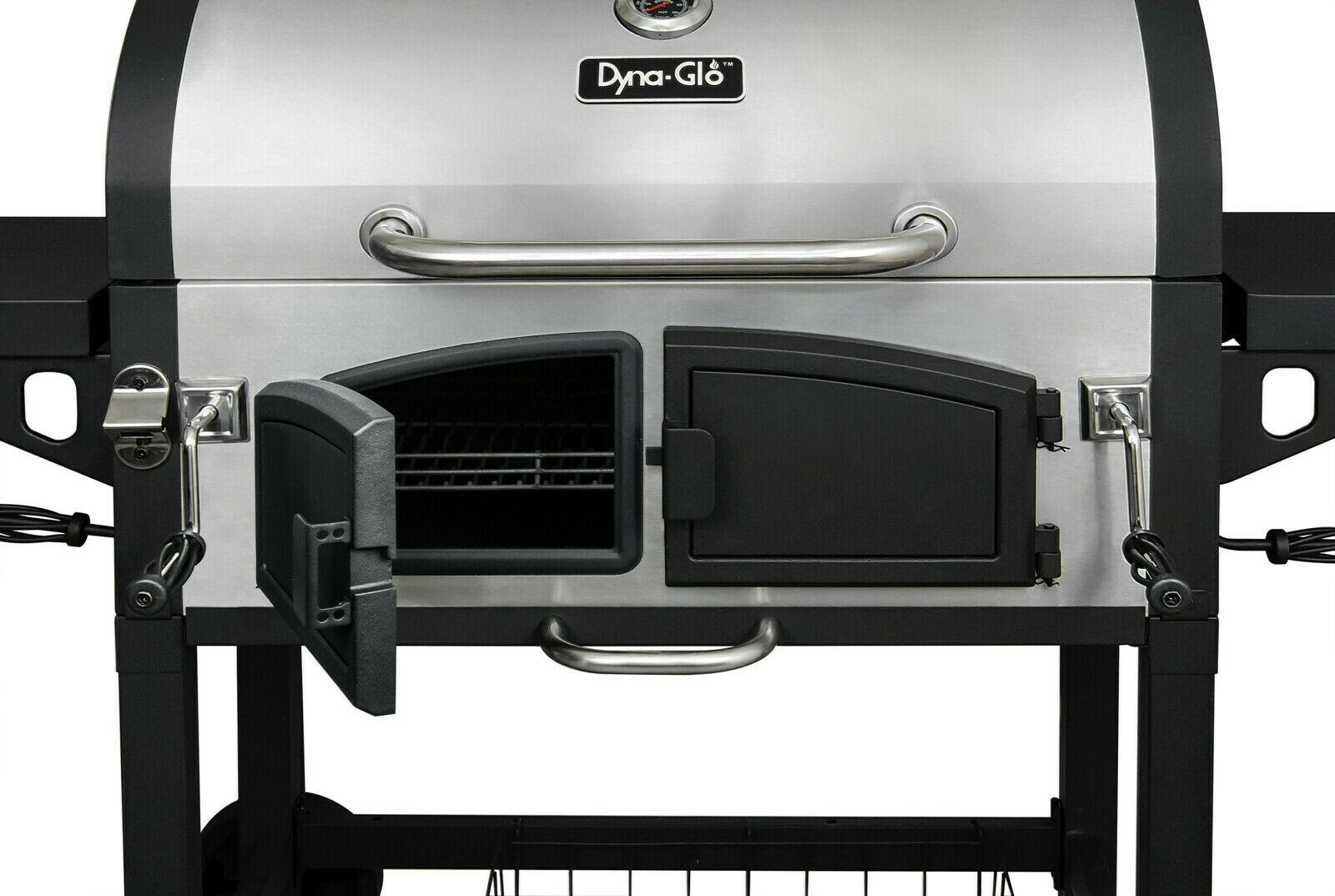 Charcoal Grill Premium Dual Chamber 816 sq.in. of CooArea  Steel
