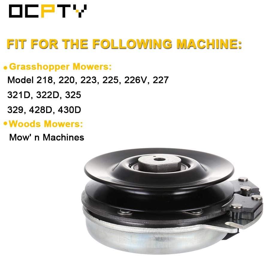OCPTY Electric Power Take Off Clutch Electric PTO Clutch 388740 Quality Upgraded Aftermarket Fit for Grasshopper, for Woods, for Warner, for Stens