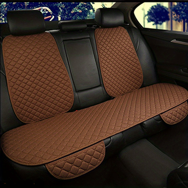 Car Seat Cover Car Rear Seat Backrest Protect Cushion Universal Rear Back Backrest Auto Seat Cushion Auto Interior Accessories Seat Protector Pad