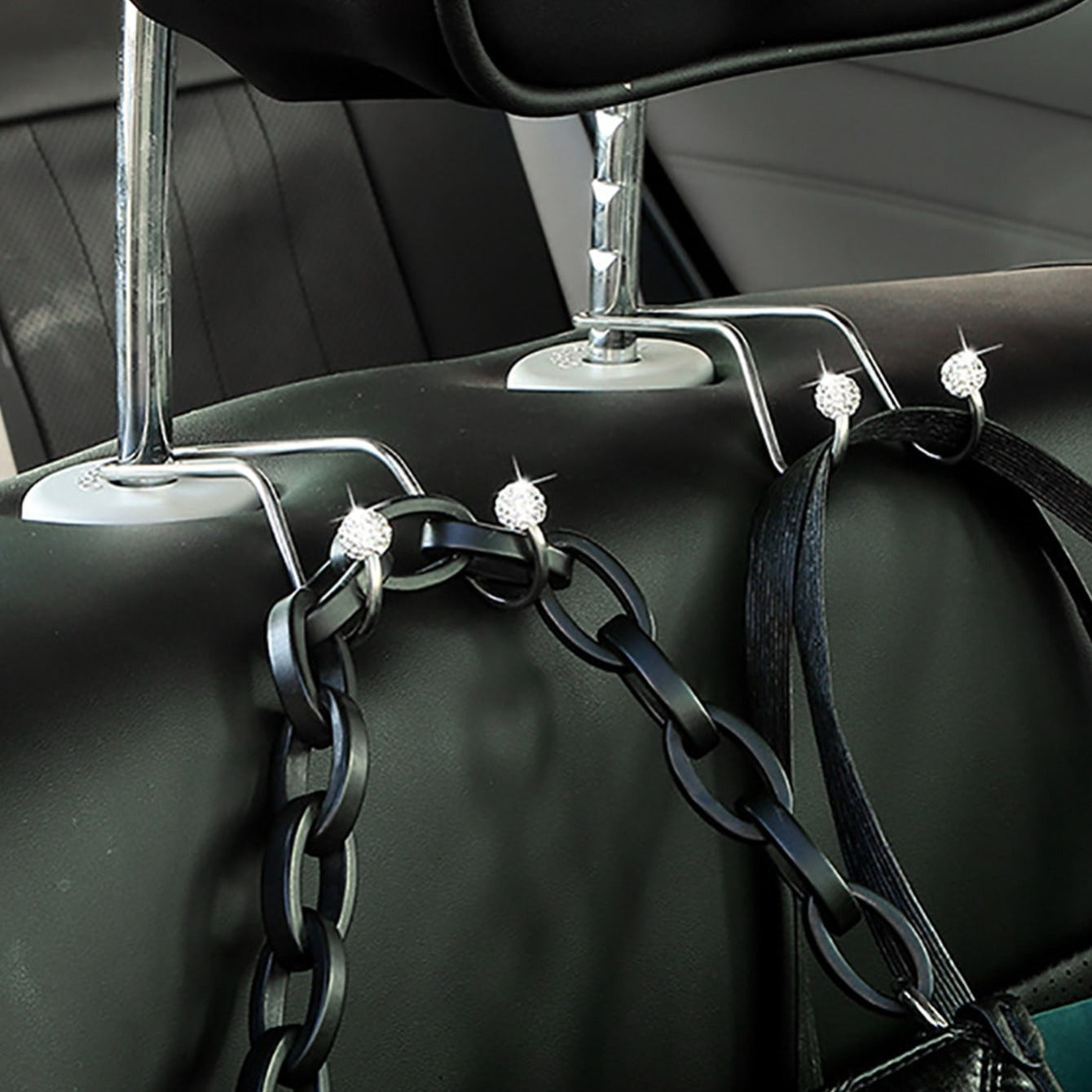 1pc Car Seat  Steel StoraHook