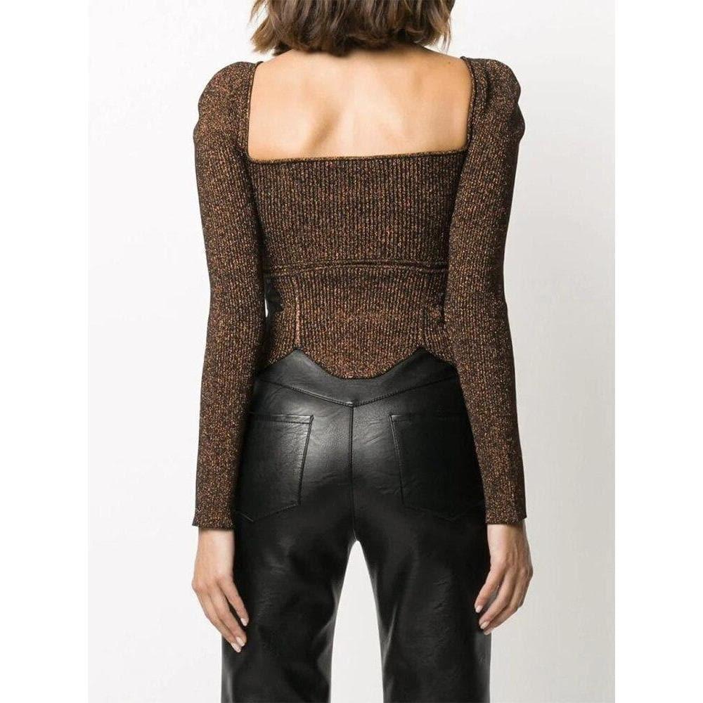 skinny knitted sweater