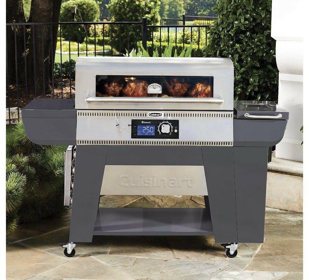 Woodcreek 4 -in -1 Bluetooth Pellet Grill NEW