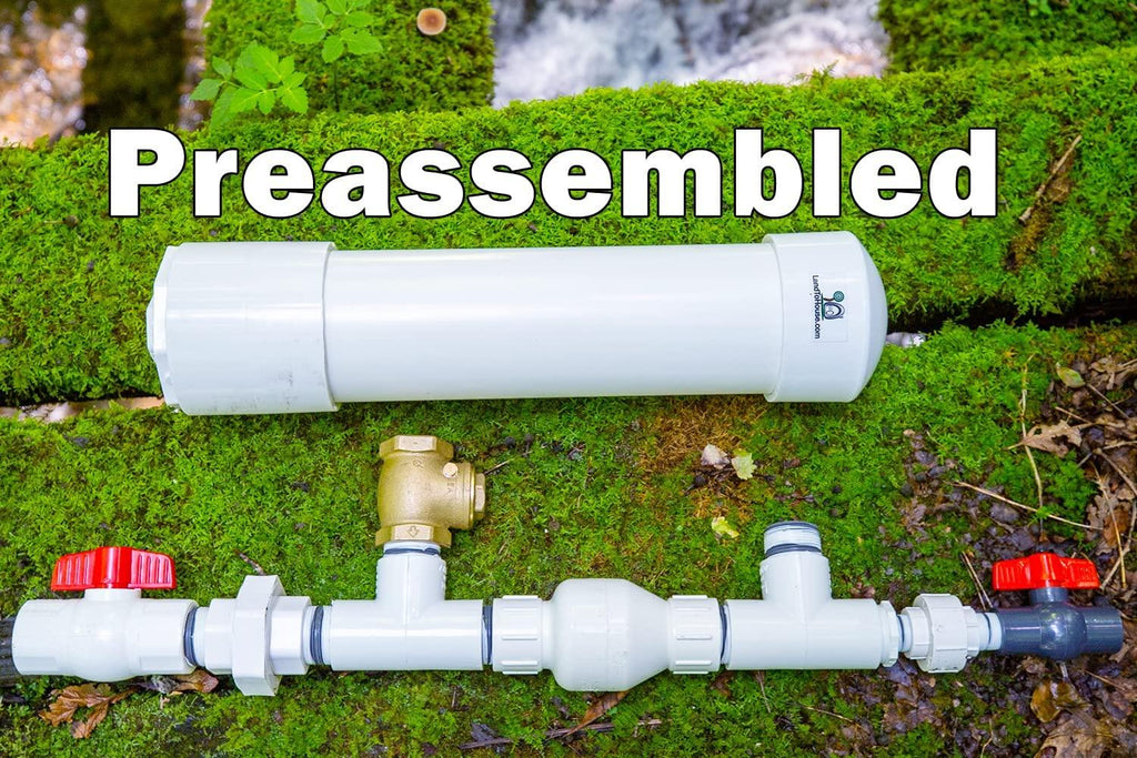 Hydraulic Ram Pump | by Land To House [ 1-1/4" ]