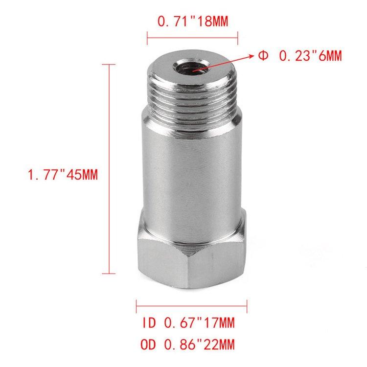 Car CEL Fix Check Engine Light Eliminator Oxygen O2 Sensor Adapter M18x1.5
