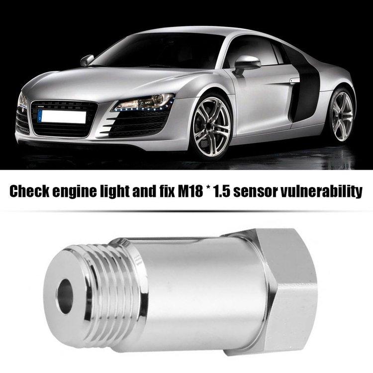 Car CEL Fix Check Engine Light Eliminator Oxygen O2 Sensor Adapter M18x1.5